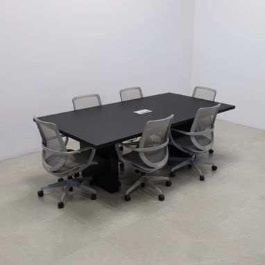 Custom Made Rectangular Shape Custom Conference Table, Laminate Top - Newton Meeting Table
