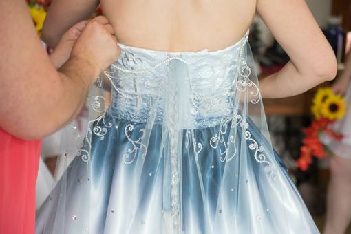 Custom Made Custom Alice In Wonderland Wedding Dress