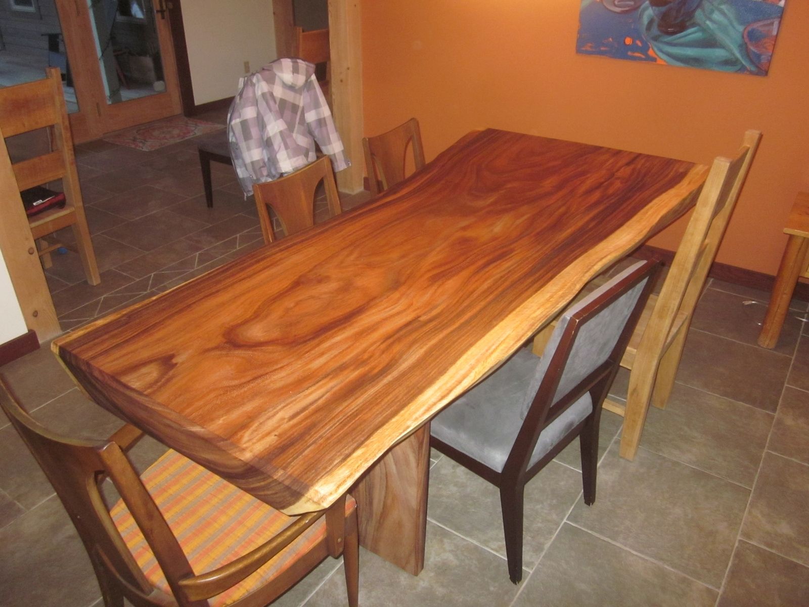 acacia wood kitchen table