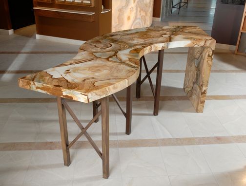 Custom Made Bar/Display Table, Natural Stone