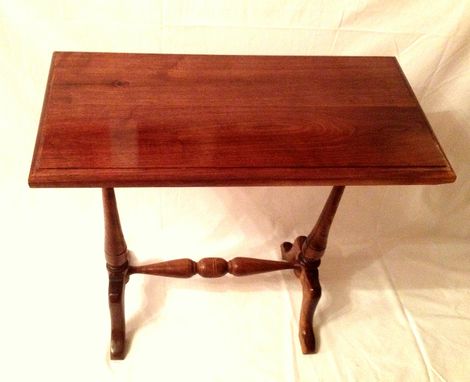 Custom Made Maryland Twin Pedestal Side Table