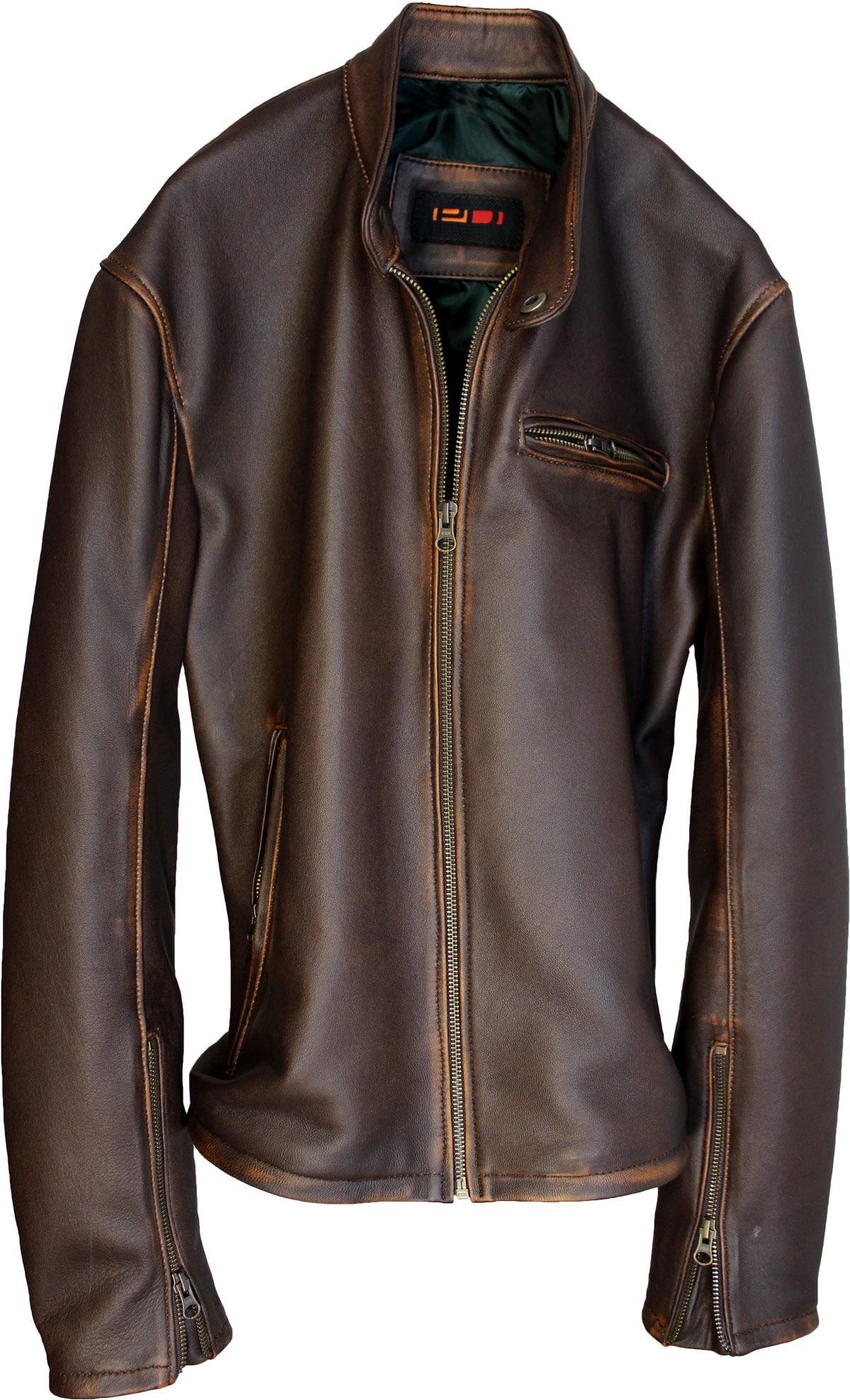 Buy a Hand Made R79 Leather Jacket Cafe Racer Vintage Fit ...
