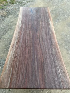 Custom Made Live Edge Walnut Desk