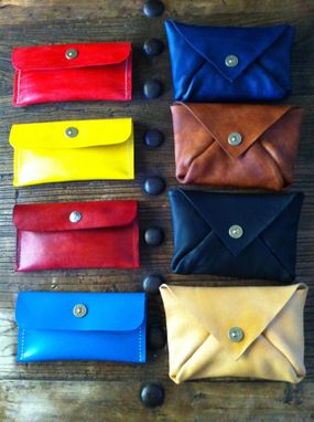 Custom Made Leather Clutches