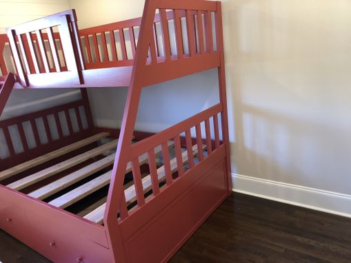 Custom Made Bunk Bed With Trundle
