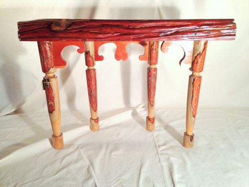 Custom Made Sassafras Hall Table.