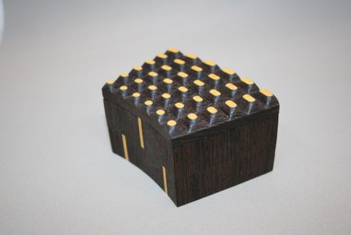 Custom Made Curve #319 Handcrafted Wooden Box