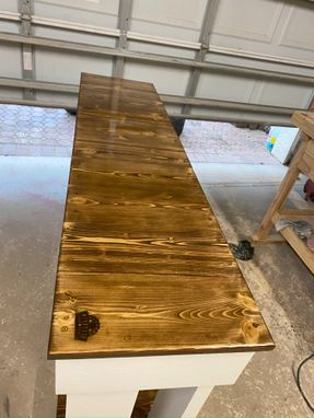 Custom Made Console Table, Entryway Table, Reclaimed Wood Side Table, Side Sofa Table