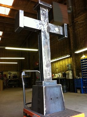 Custom Made Steel Cross // (Min. Shipping 450+)