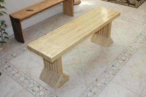 Custom Made Stack Laminated Bench
