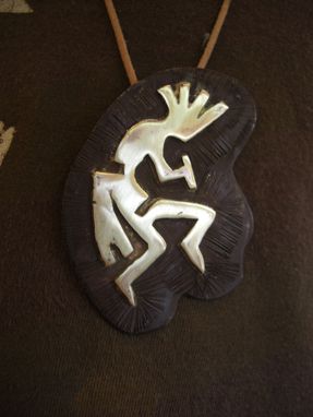 Custom Made Necklace Kokopelli Bronze