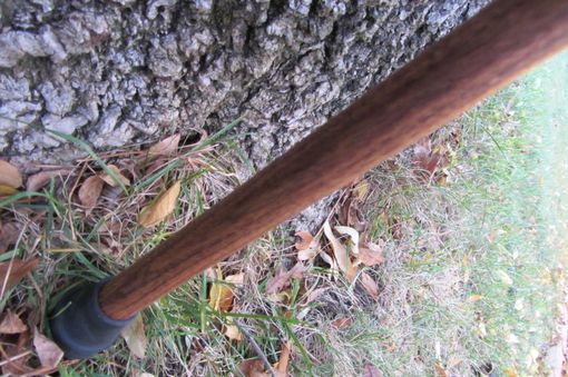 Custom Made Walking Staff - Walking Cane - Hand Made - Ambrosia Maple & Brazilian Rosewood - 37 3/4