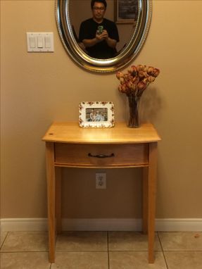 Custom Made Front Curved Night Stand