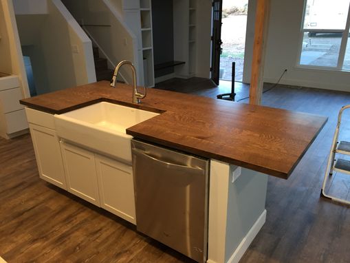 Custom Made Butcher Block Countertop