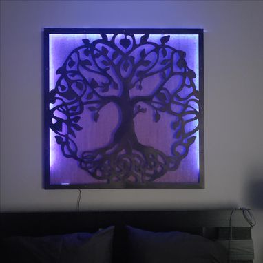Custom Made Tree Of Life Lighted Signs