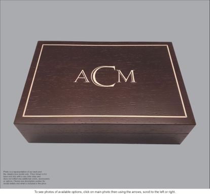 Custom Made Custom Inlaid Wood Jewelry Box