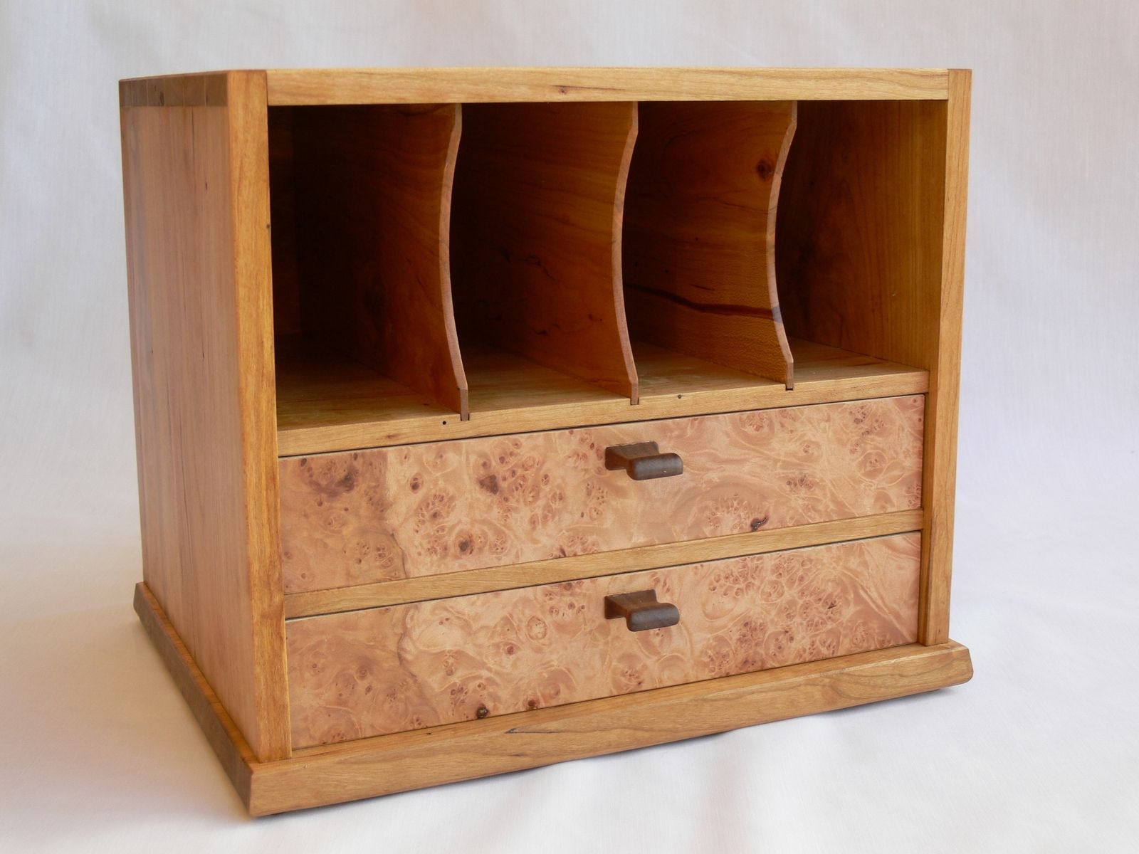 Custom Made Desk Top Mail Organizer by Iron Door Castle Designs