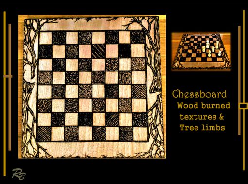 Custom Made Chessboard, Gamehendge, Phish, Land Of Lizards, Custom Design,