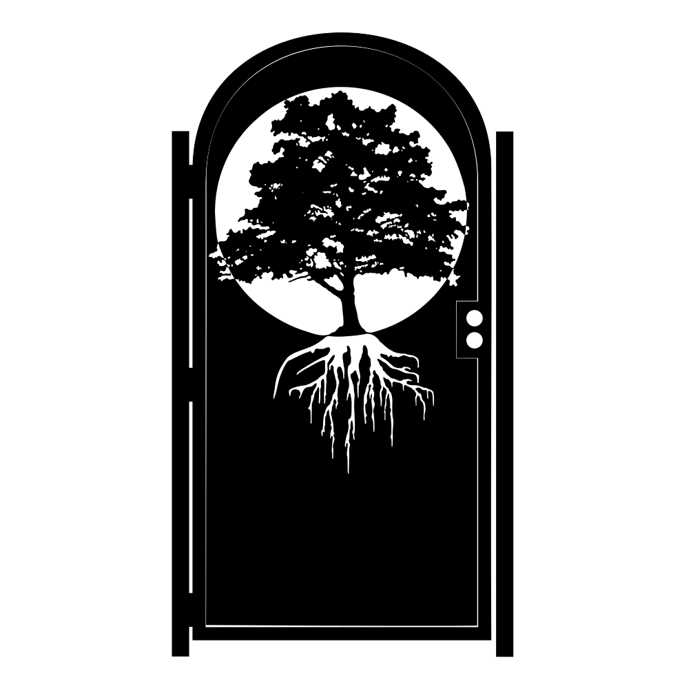 Buy a Hand Made Metal Art Gate - Tree Of Life Wall Panel  