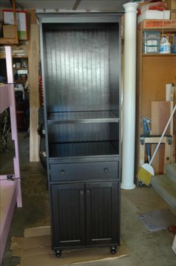 Custom Made Stand Alone Storage Cabinet