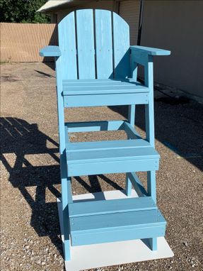 Custom Made Tall Beach Chair/Life Guard Chair