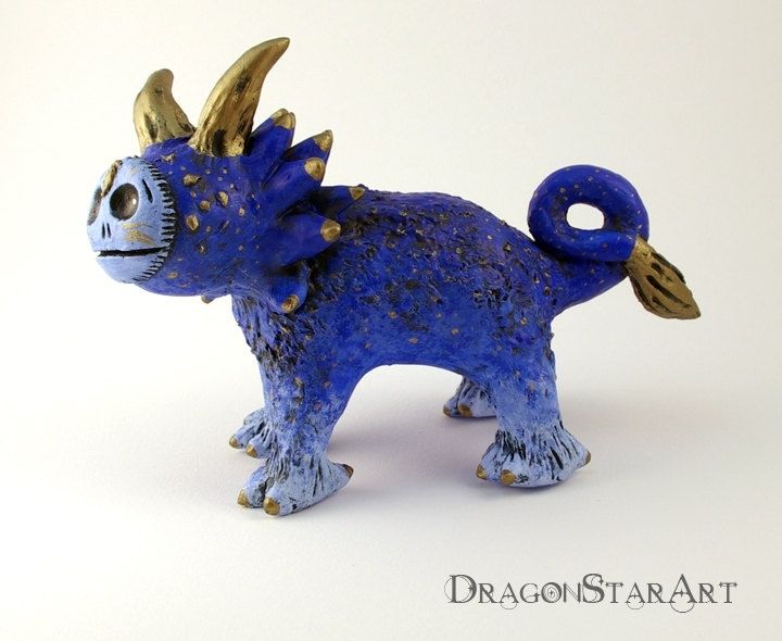 Custom Small Dragon Creature Sculpture by DragonStarArt | CustomMade.com