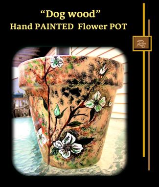 Custom Made Humming Bird Gifts, Custom, Flower Pots, Hand Painted, Mother Gift, Any Images, Sized Etc