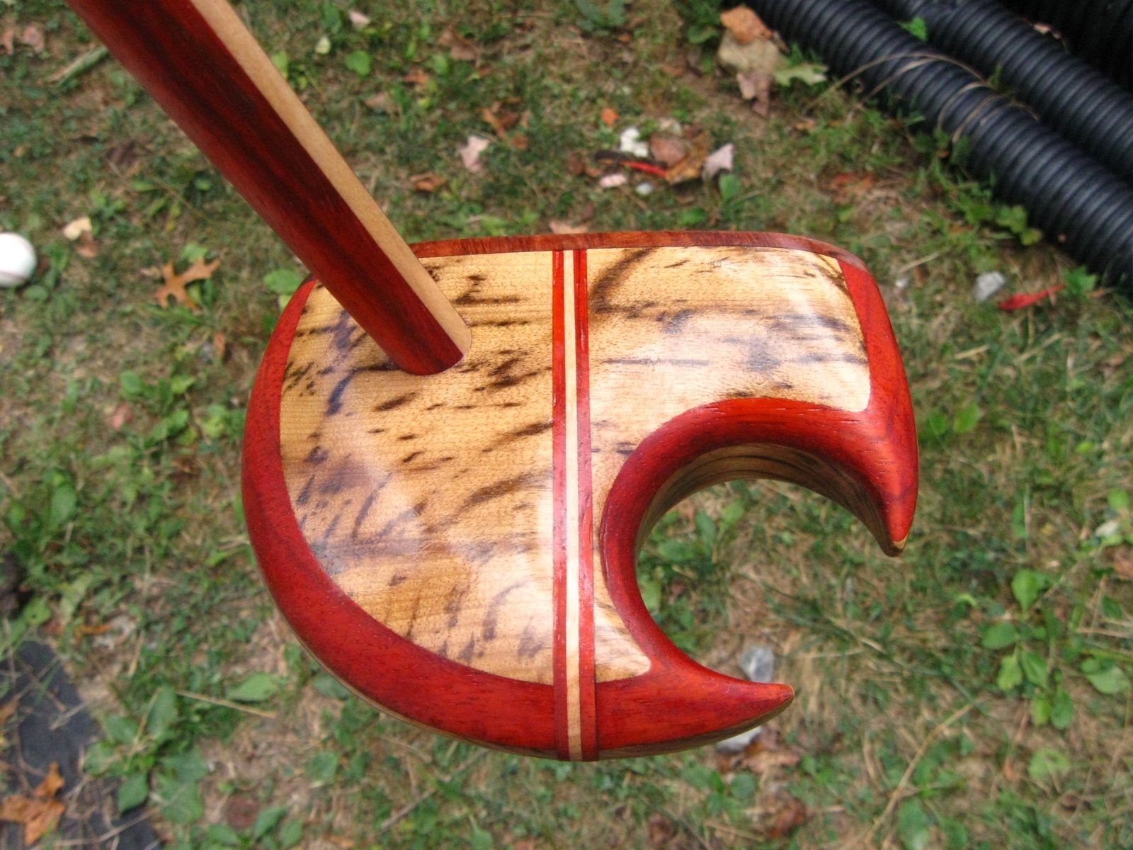 Hand Crafted Eclipse Hardwood Golf Putter by Bearkat Wood | CustomMade.com