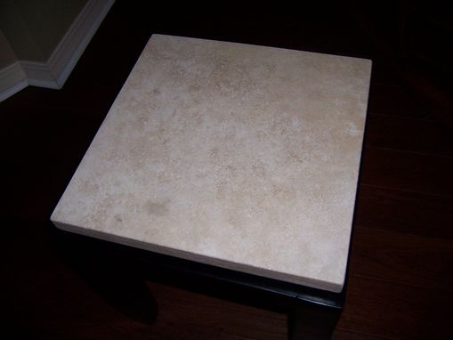 Custom Made Ebonized End Table