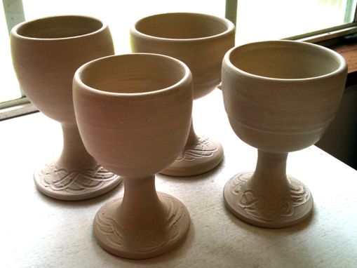 Custom Made Custom Shot Glasses Mini Wine Glasses Goblets Chalices Wheel Thrown Ceramic Pottery