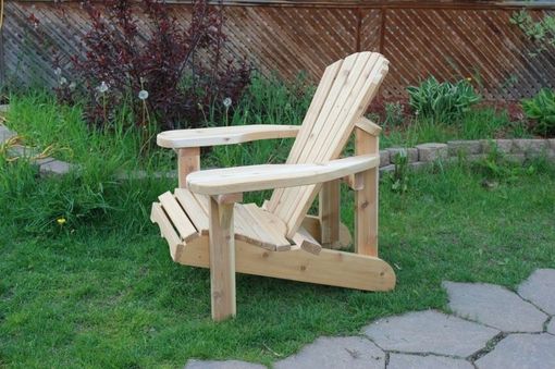 Custom Cedar Adirondack Chair by checkoutmywood 