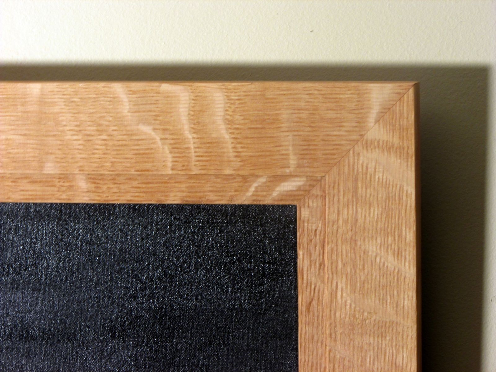 Custom Made White Oak Picture Frame by Gogolen Wood Designs