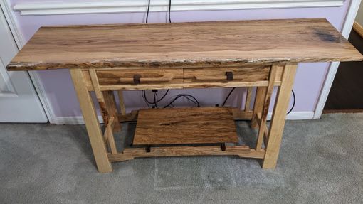 Custom Made Exquisite Handmade Greene And Greene Side Board Table