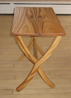 Custom Made Folding Oak Table