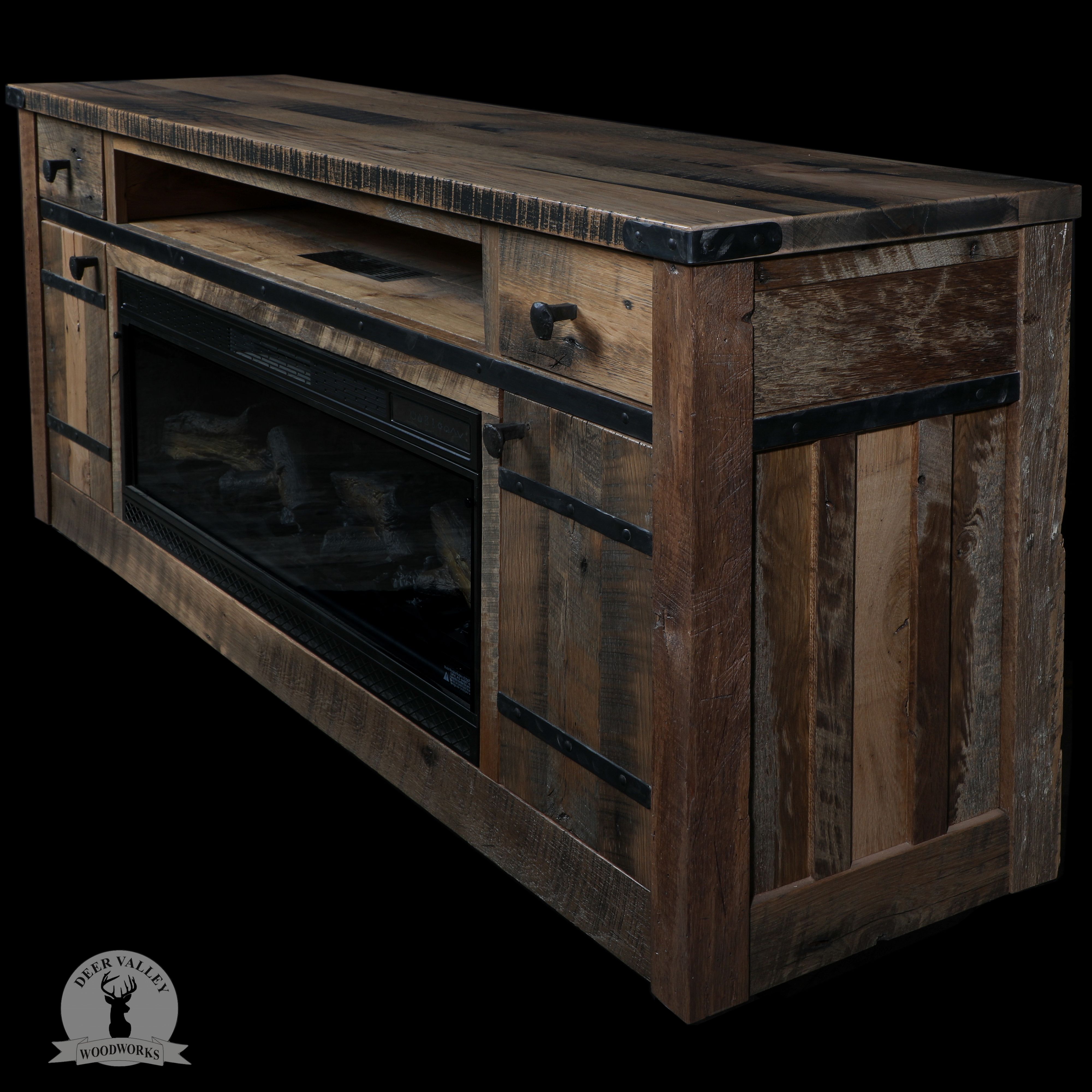 Buy Hand Made Reclaimed Barnwood Media Reclaimed Wood Media