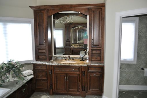 Custom Infinity Mirror Bathroom by London Grove Cabinetmakers ...