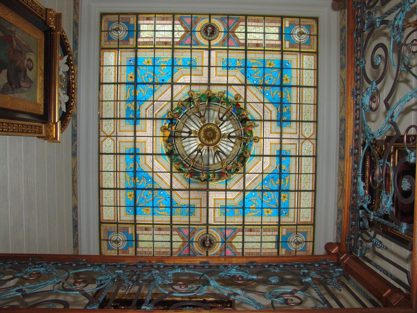 Custom Made Stained Glass Sky Lights by Casa Loma Art Glass