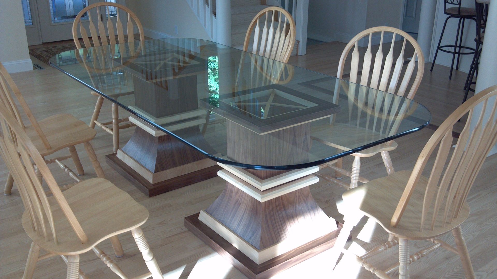 kitchen table glass cover