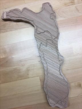 Custom Made Custom Made State Or Country Design Cutting Boards