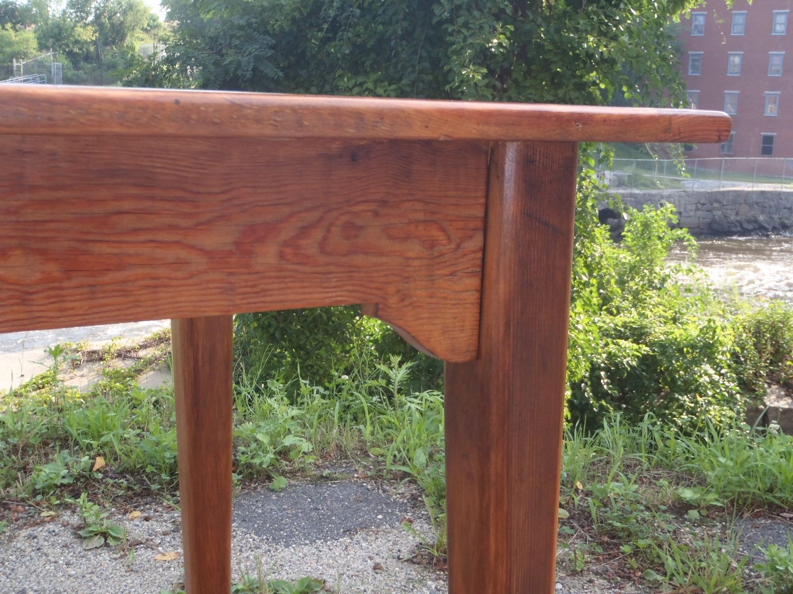 Custom Reclaimed Pine Office Desk by Rustique, LLC