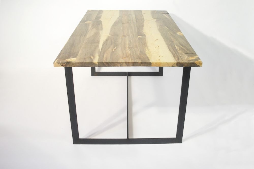 Custom Blue Pine (Beetle Killed) Table by Bdagitz Furniture