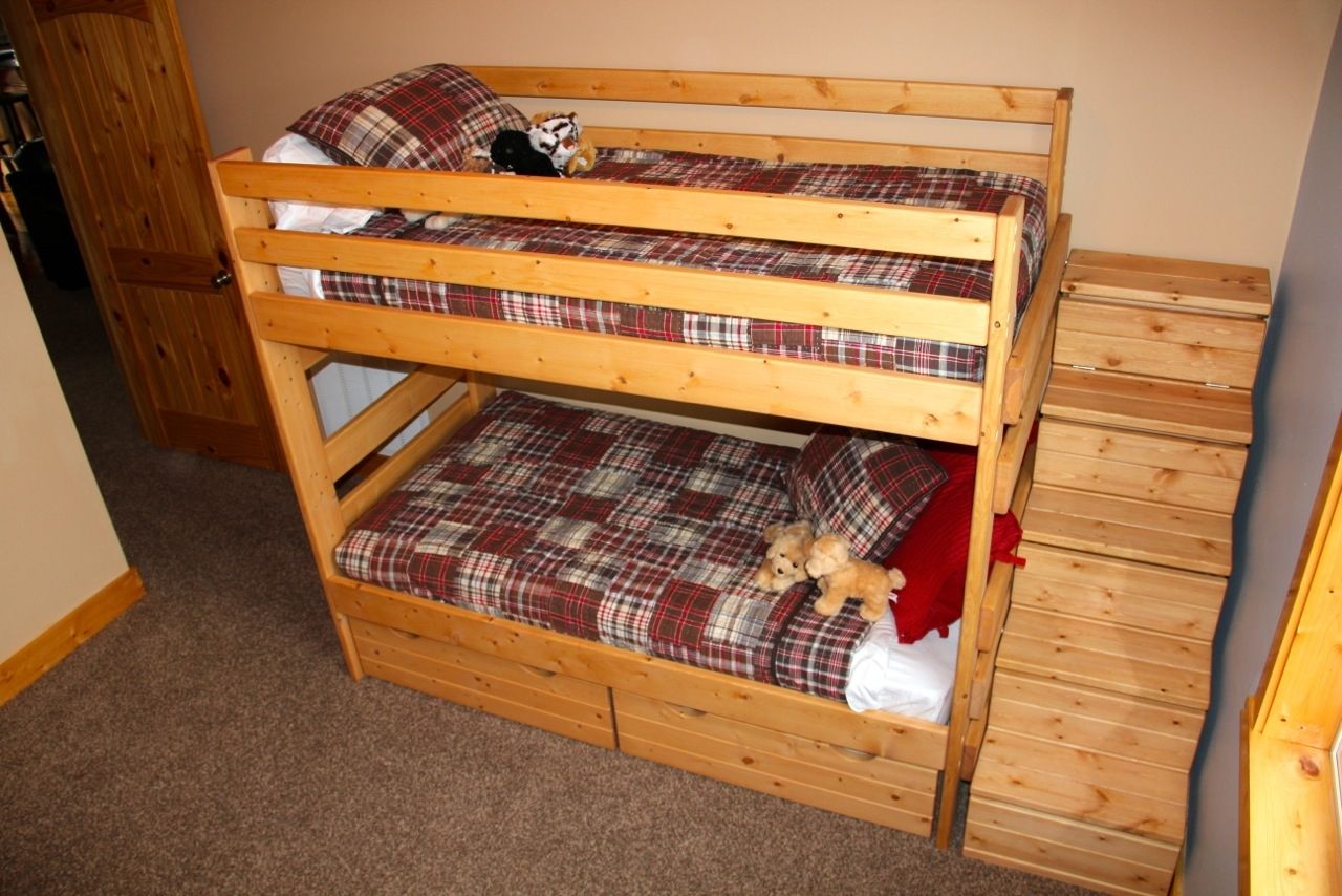 Custom Made Twin/Twin Bunk Bed Frames by Boulder Valley 