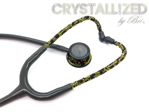 Custom Made Camo Crystallized Mdf Stethoscope Medical Nursing Doctor Bling European Crystals Bedazzled