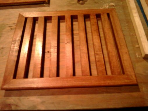 Custom Made Cherry Supply And Return Grates