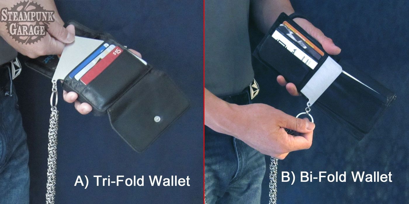 Handmade Wallet Chain Extreme Heavy Duty Square Wire Stainless