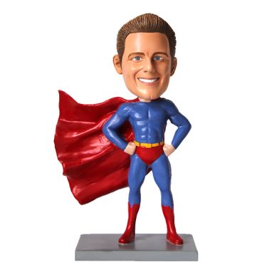 Custom Made Superhero Bobblehead Sculpting