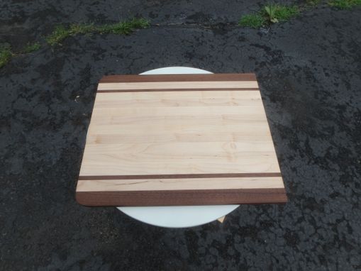 Custom Made Walnut/Maple In Counter Cutting Board