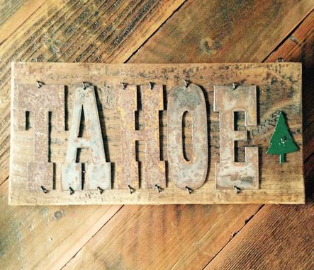 Custom Made Rustic Metal Letters And Numbers - Any Size
