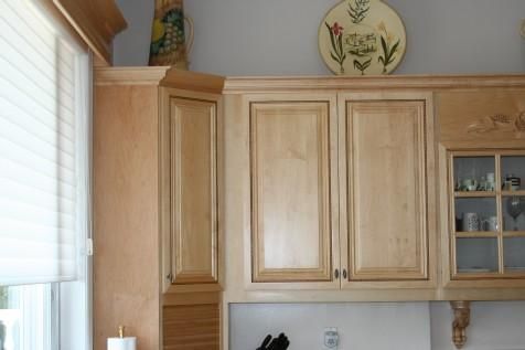 Custom Made Maple Kitchen Cabinet Refacing
