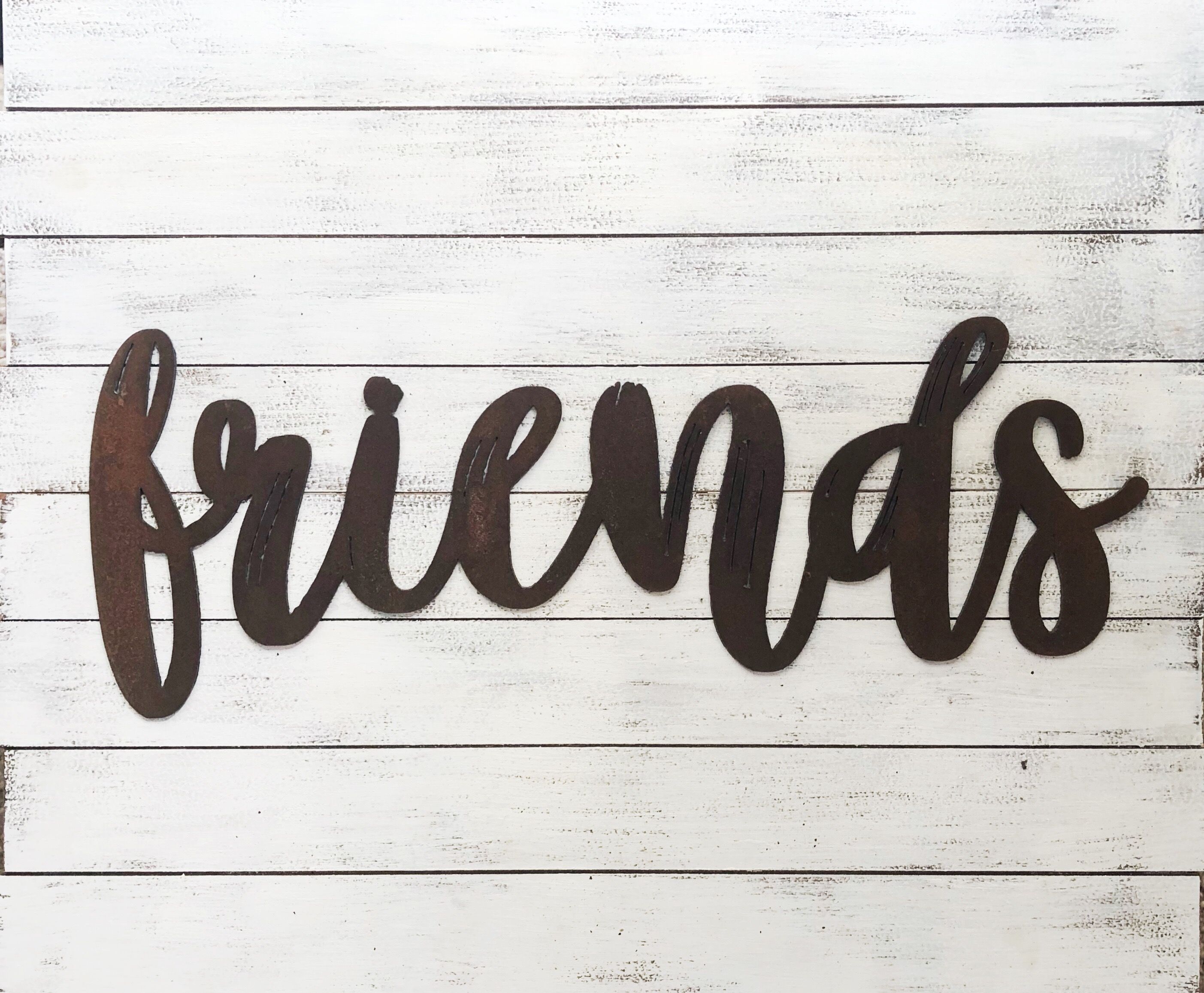 Custom Rustic Metal Art Signs by Urban Mining Company